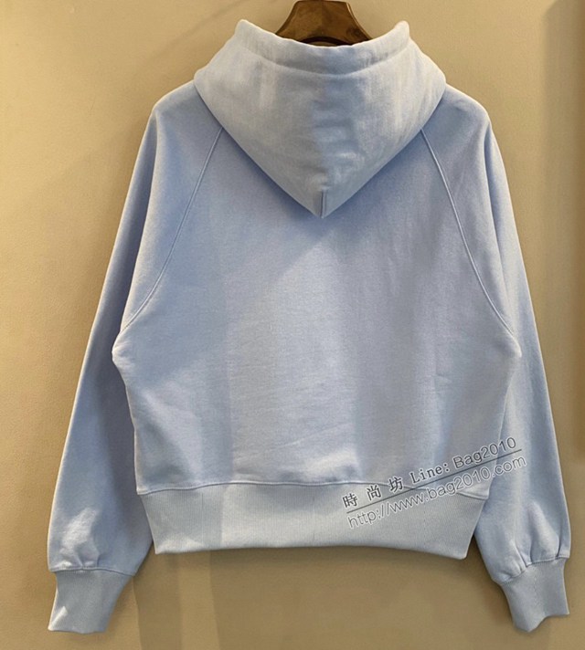Ami專櫃2023FW新款愛心刺繡插肩連帽衛衣 男女同款 tzy3190